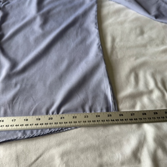 Tom Baine Performance Men's Lightweight Casual Dress Shirt Purple Graph Size XXL - Picture 13 of 15